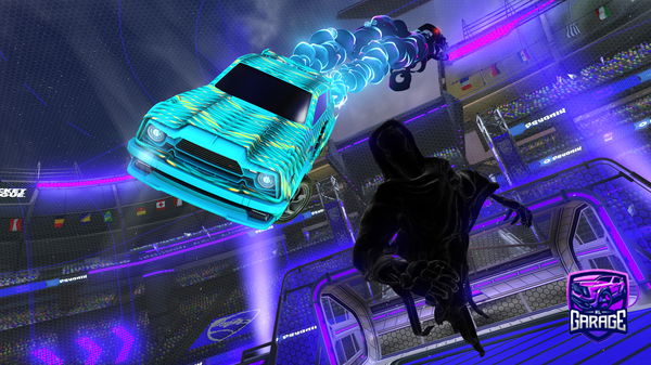 A Rocket League car design from maddoxks