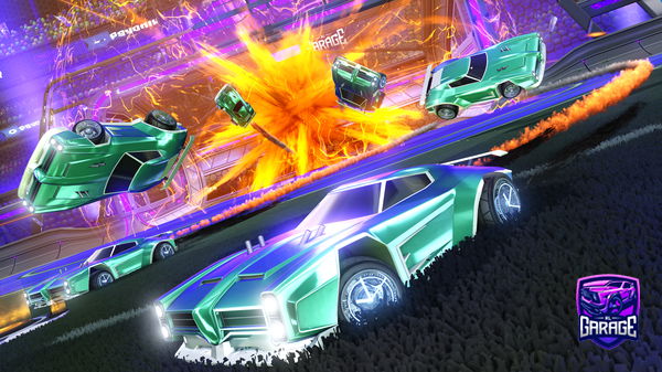 A Rocket League car design from Clockwerk