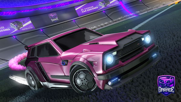 A Rocket League car design from lybu
