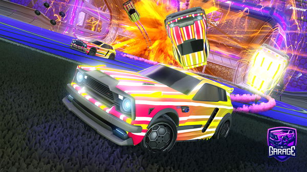 A Rocket League car design from Buddybaseball10