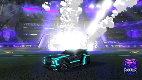 A Rocket League car design from DomYoung