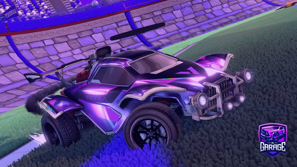 A Rocket League car design from Poikagang