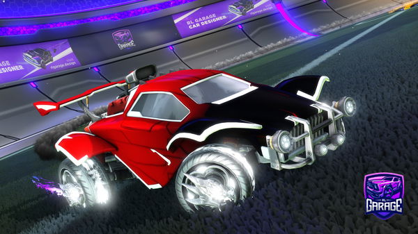 A Rocket League car design from Fentonfox