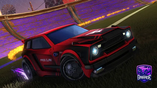 A Rocket League car design from UltraMag117