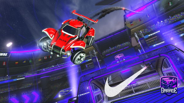 A Rocket League car design from CatchABootyGang