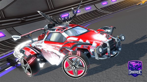 A Rocket League car design from Aftrhours002