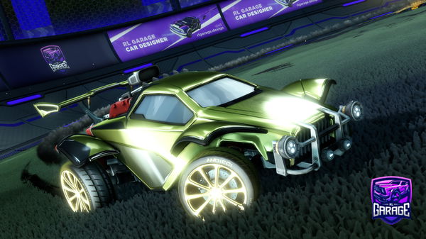 A Rocket League car design from MrMerp7