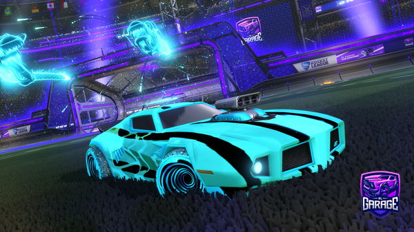 A Rocket League car design from CDAWG0528