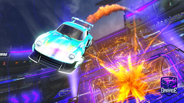 A Rocket League car design from Thibault1906