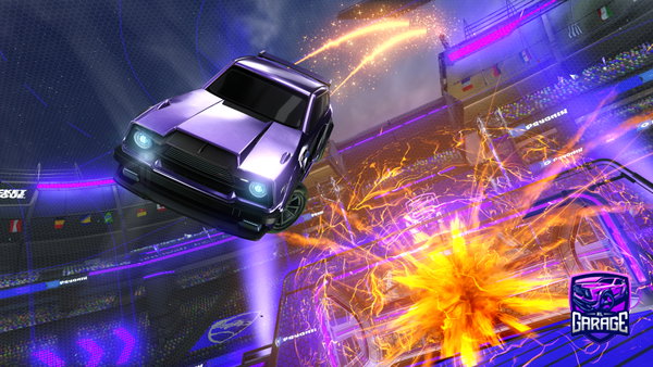 A Rocket League car design from Ttv_Lightning11