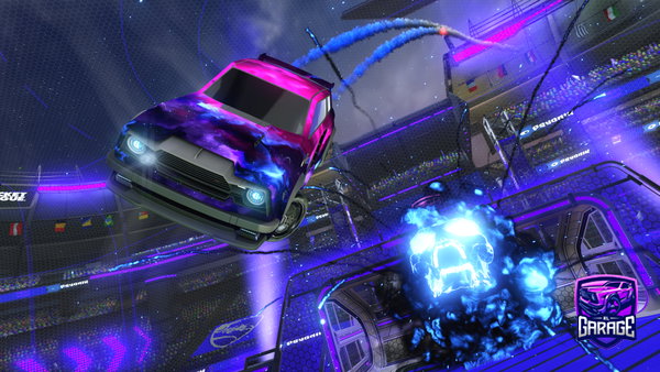 A Rocket League car design from Erbse