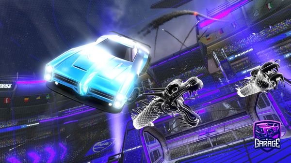 A Rocket League car design from niiqsy