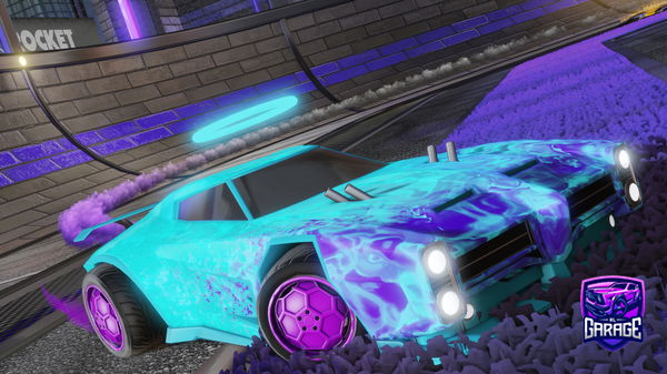 A Rocket League car design from D1ddy2010