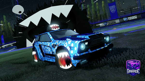 A Rocket League car design from ILovePotato