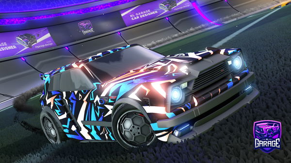 A Rocket League car design from salty0egg