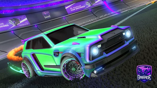 A Rocket League car design from robin85440