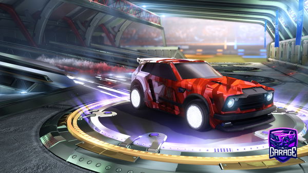 A Rocket League car design from Splatty