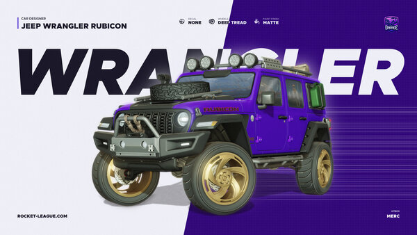 A Rocket League car design from vicegold