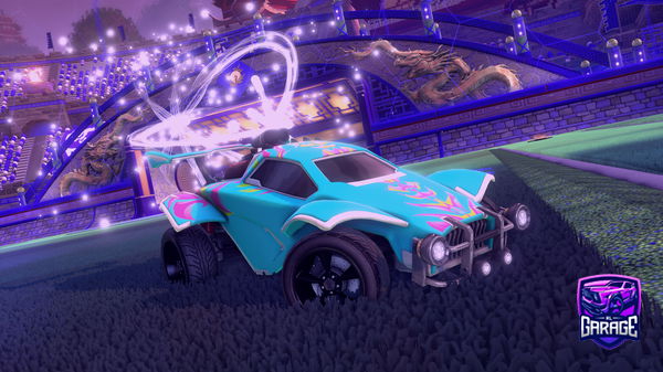 A Rocket League car design from Tomtom12