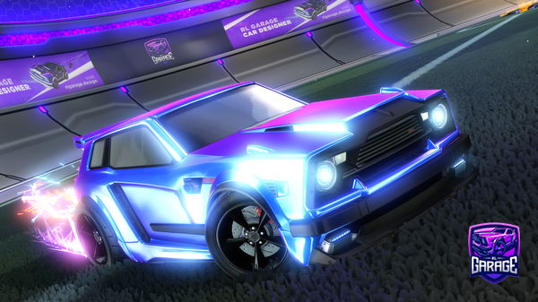 A Rocket League car design from sadsack443