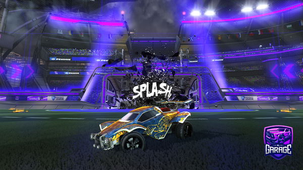 A Rocket League car design from Fenho