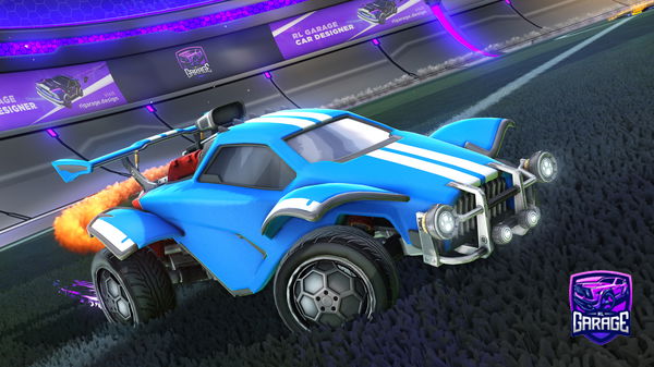 A Rocket League car design from SlackCreator722