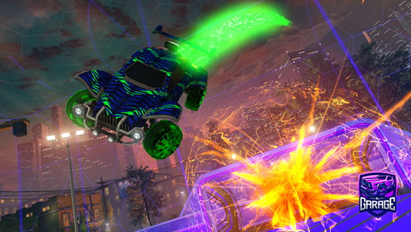 A Rocket League car design from Overkill_jian