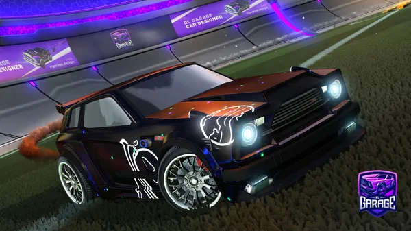 A Rocket League car design from -Fl1NT-