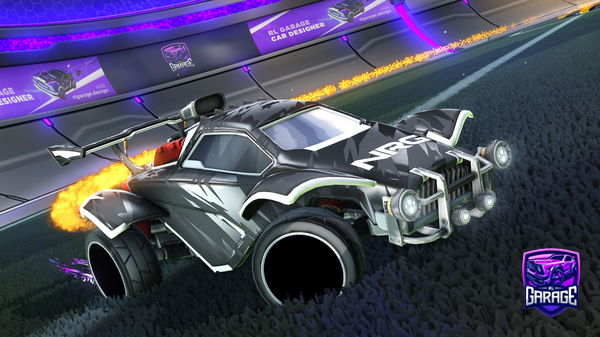 A Rocket League car design from Ninja89743