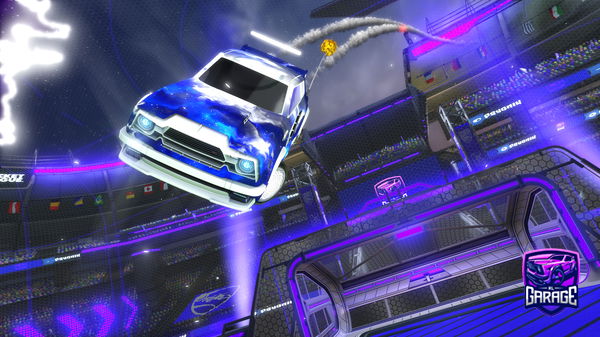 A Rocket League car design from CanerCem7