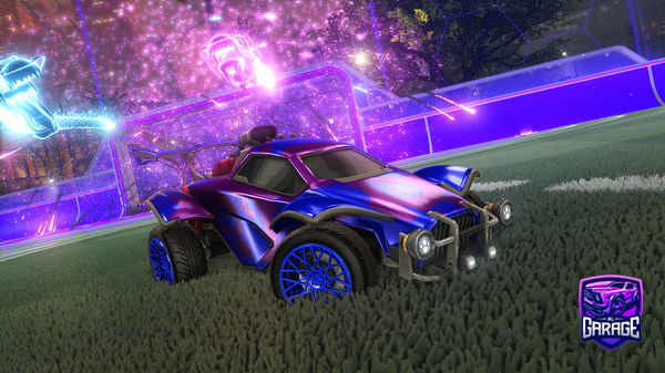 A Rocket League car design from HeadValk