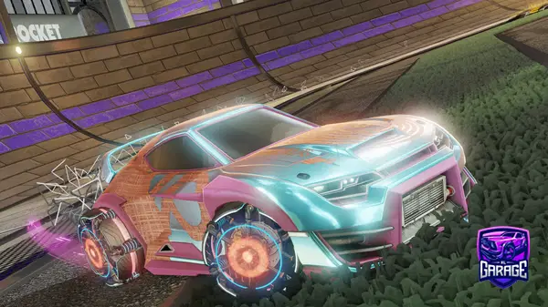 A Rocket League car design from MisterMelone