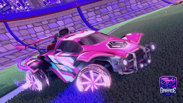 A Rocket League car design from ChipTortilla