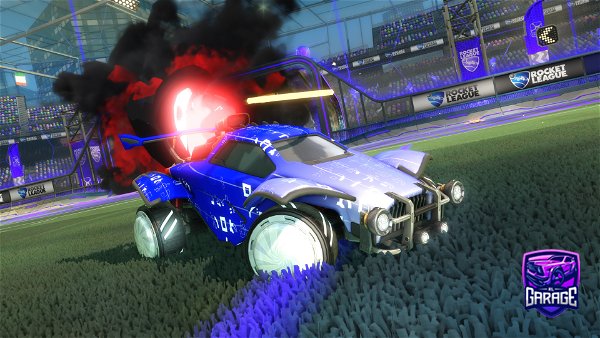 A Rocket League car design from TheCarryGuy