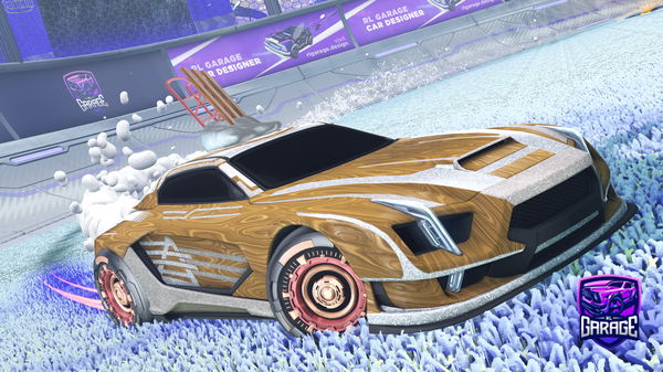 A Rocket League car design from SuperMommy