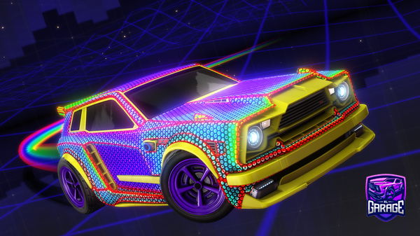 A Rocket League car design from dookiebozo