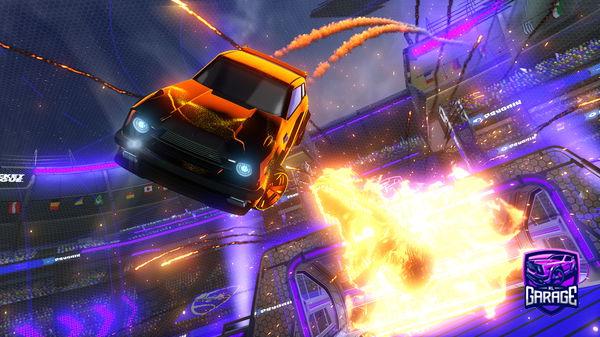 A Rocket League car design from Xx_ARIES_xX