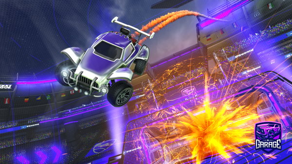 A Rocket League car design from KM9055