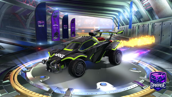 A Rocket League car design from Bananasfc22