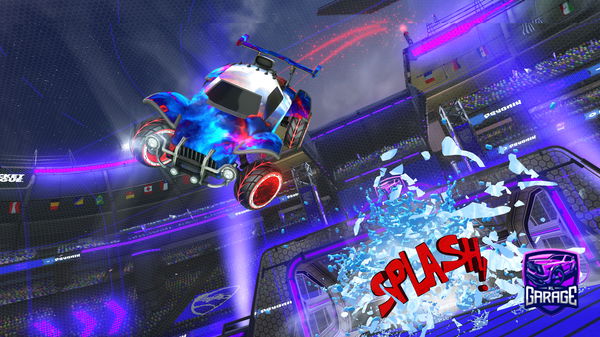 A Rocket League car design from Andrex272