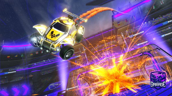 A Rocket League car design from Torl