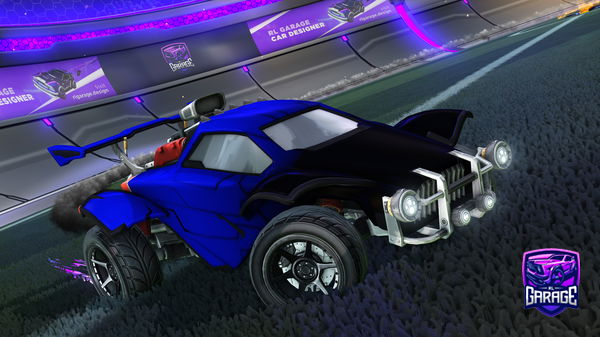 A Rocket League car design from supertroning