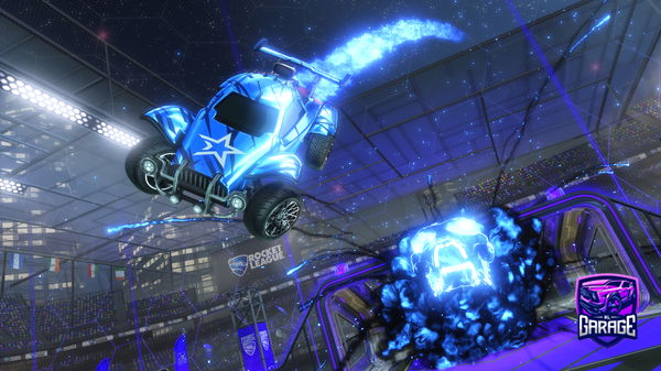 A Rocket League car design from BabyFrosty97