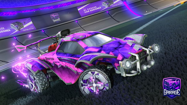 A Rocket League car design from ChappyDaBoi3