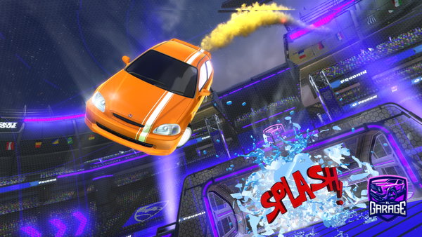 A Rocket League car design from Waza_zo