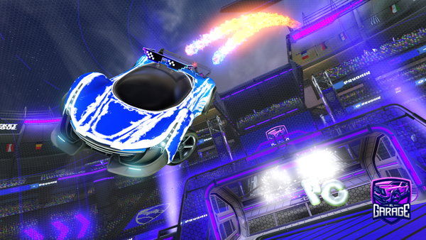 A Rocket League car design from MAXELCRAK75