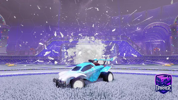A Rocket League car design from Pyrite9