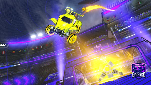 A Rocket League car design from liamnasa17