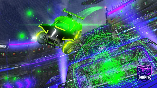 A Rocket League car design from mrplantas