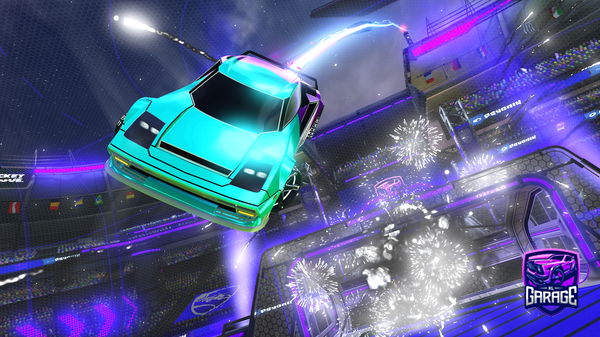 A Rocket League car design from Falcifer